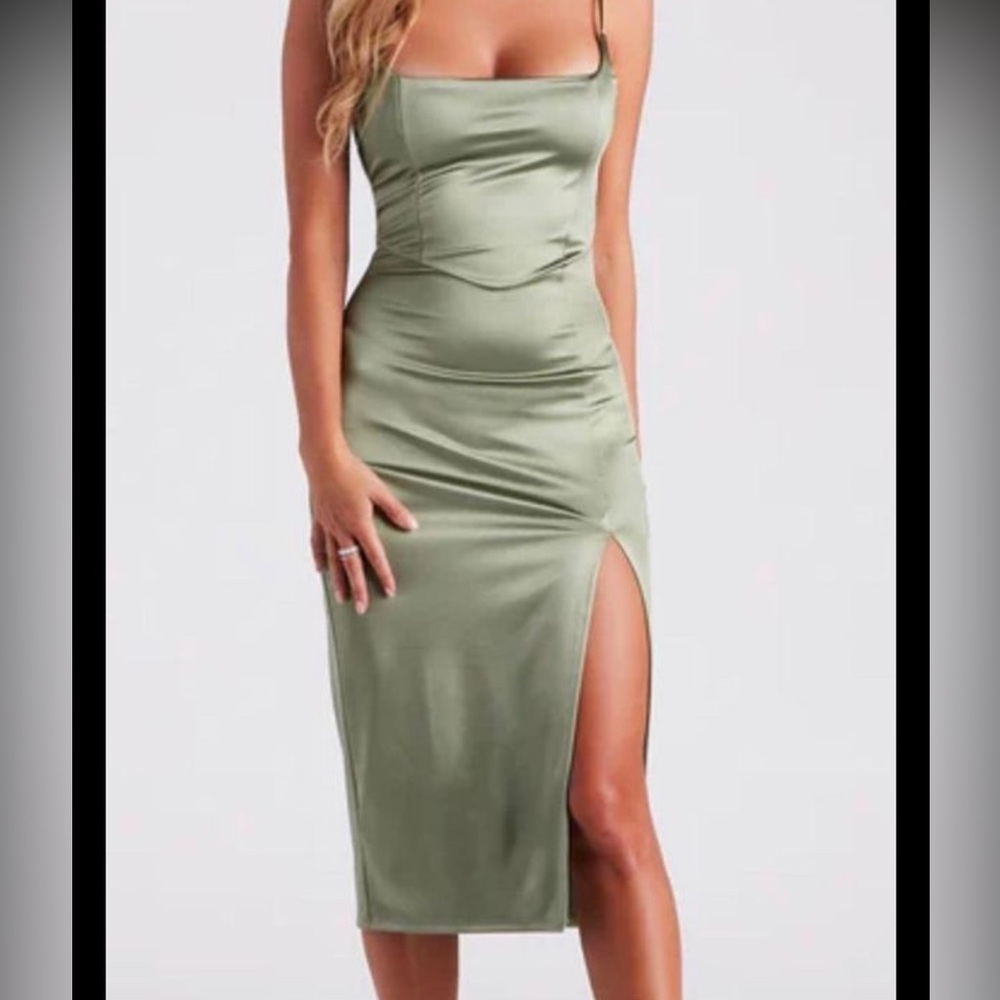 sage dress